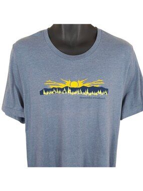 Nemacolin Woodlands T Shirt Mens Size XL Blue Farmington Pennsylvania Travel Tee